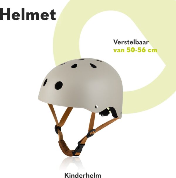 Autokreslini.lv | bērnu velosipēda aizsargķivere krāsa BEIGE SAND bilde #15