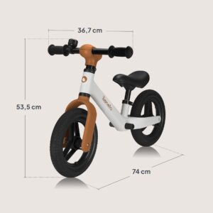 Lionelo TONI līdzsvara velosipēds krāsa BEIGE SAND