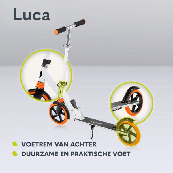 Autokreslini.lv | LUCA skrejritenis krāsa WHITE ORANGE bilde #17