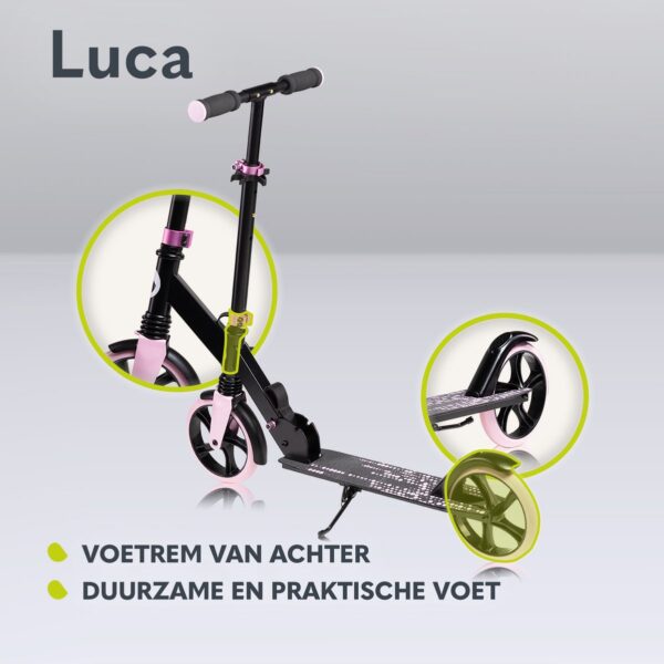 Autokreslini.lv | LUCA skrejritenis krāsa BLACK CARBON PINK bilde #13