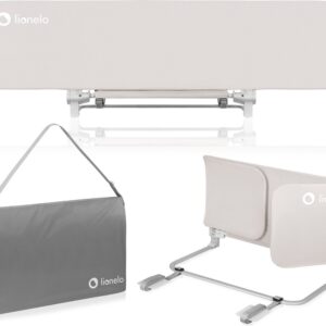 Lionelo LORA XL gultas malas aizsargs krāsa BEIGE SAND