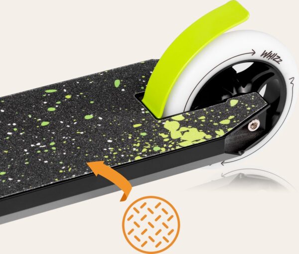 Autokreslini.lv | WHIZZ skrejritenis krāsa GREEN LIME BLACK bilde #27