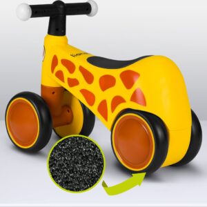 Lionelo SAMMY līdzsvara velosipēds mazuļiem krāsa YELLOW HONEY
