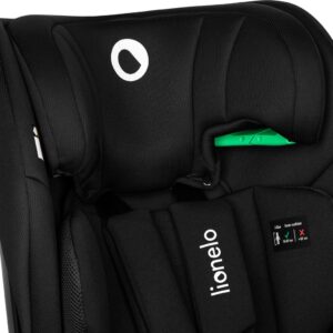 Lionelo Lavender I-Size autokrēsliņš bērniem 76-150cm krāsa Black Carbon