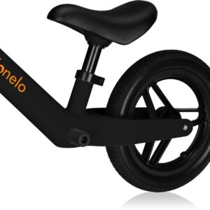 Lionelo TONI līdzsvara velosipēds krāsa BLACK ORANGE