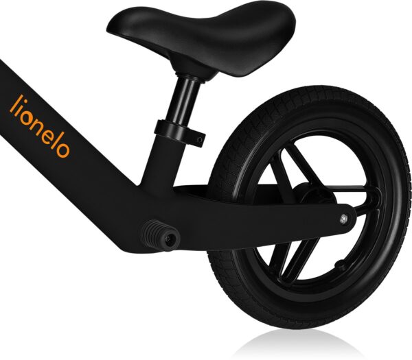 Autokreslini.lv | TONI līdzsvara velosipēds krāsa BLACK ORANGE bilde #7