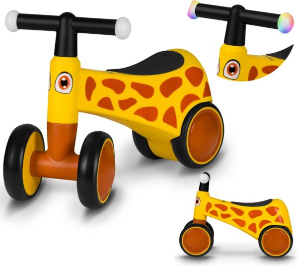 Autokreslini.lv | SAMMY līdzsvara velosipēds mazuļiem krāsa YELLOW HONEY bilde #1