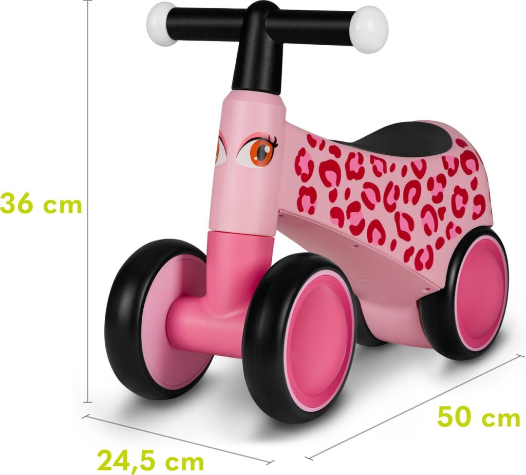 Lionelo SAMMY līdzsvara velosipēds mazuļiem krāsa PINK ROSE