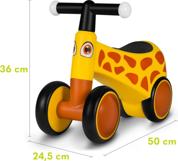 Autokreslini.lv | SAMMY līdzsvara velosipēds mazuļiem krāsa YELLOW HONEY bilde #11