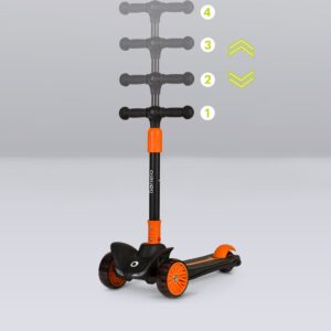 Lionelo TIMMY skrejritenis krāsa ORANGE BLACK