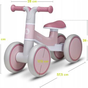 Lionelo VILLY līdzsvara velosipēds krāsa PINK ROSE