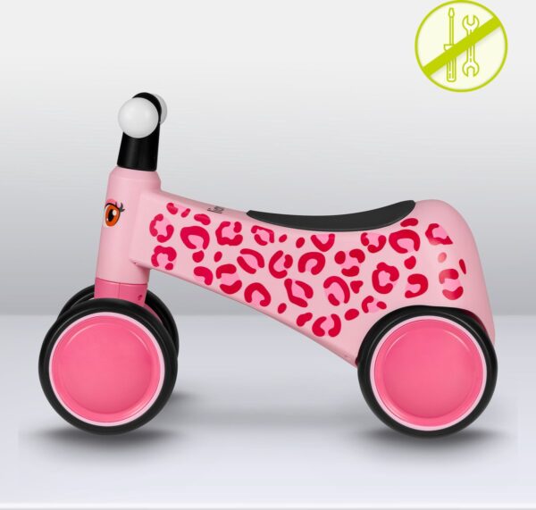 Autokreslini.lv | SAMMY līdzsvara velosipēds mazuļiem krāsa PINK ROSE bilde #5