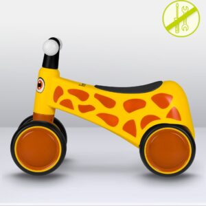 Lionelo SAMMY līdzsvara velosipēds mazuļiem krāsa YELLOW HONEY
