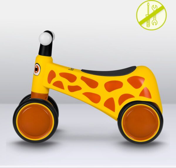 Autokreslini.lv | SAMMY līdzsvara velosipēds mazuļiem krāsa YELLOW HONEY bilde #3