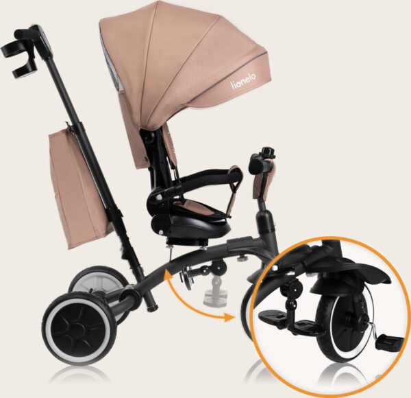 Autokreslini.lv | TRIS PLUS stumjamais trīsritenis krāsa BEIGE SAND bilde #7