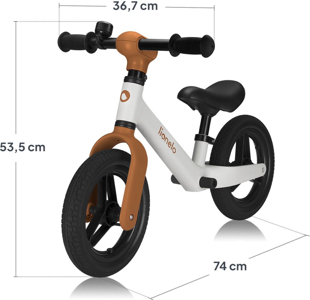 Lionelo TONI līdzsvara velosipēds krāsa BEIGE SAND
