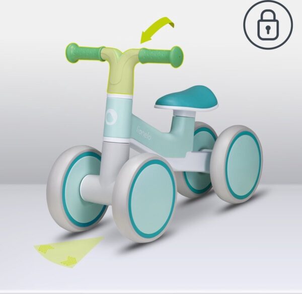 Autokreslini.lv | VILLY līdzsvara velosipēds krāsa GREEN TURQUOISE bilde #13