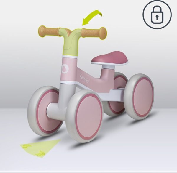 Autokreslini.lv | VILLY līdzsvara velosipēds krāsa PINK ROSE bilde #17
