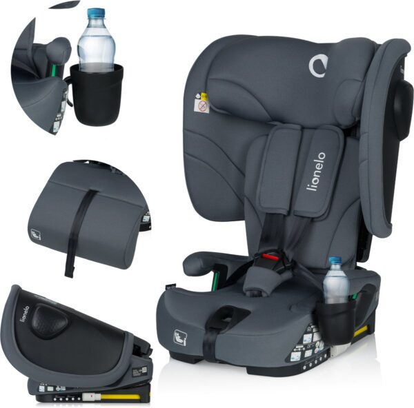 Autokreslini.lv | Nelly I-Size salokāms autokrēsliņš bērniem 76-150cm krāsa Grey Graphite bilde #29