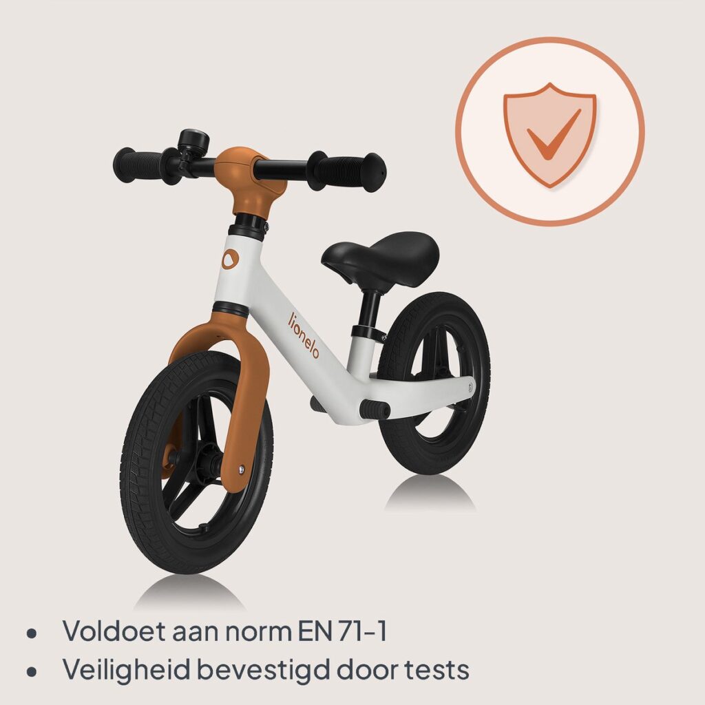 Lionelo TONI līdzsvara velosipēds krāsa BEIGE SAND