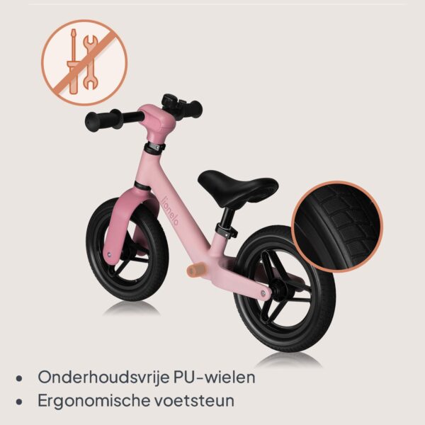 Autokreslini.lv | TONI līdzsvara velosipēds krāsa PINK ROSE bilde #7