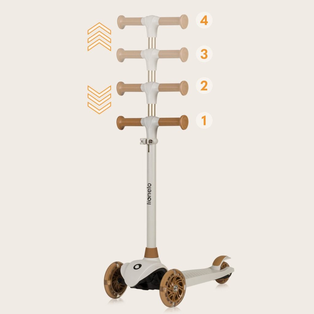 Lionelo JESSY skrejritenis krāsa GREY BROWN