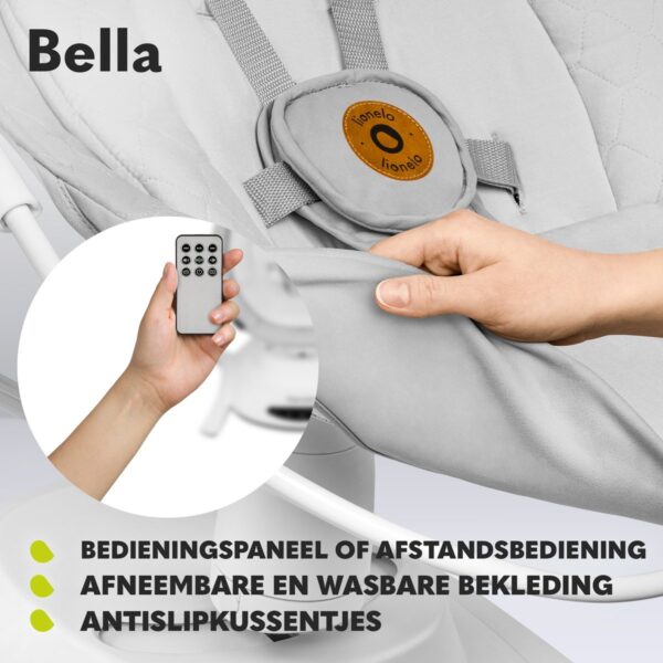 Autokreslini.lv | BELLA mazuļu šūpuļkrēsliņš krāsa GREY CONCRETE bilde #33