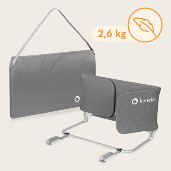 Autokreslini.lv | LORA XL gultas malas aizsargs krāsa GREY STONE bilde #9