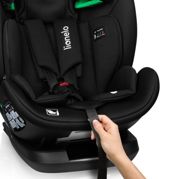 Autokreslini.lv | Lavender I-Size autokrēsliņš bērniem 76-150cm krāsa Black Carbon bilde #19
