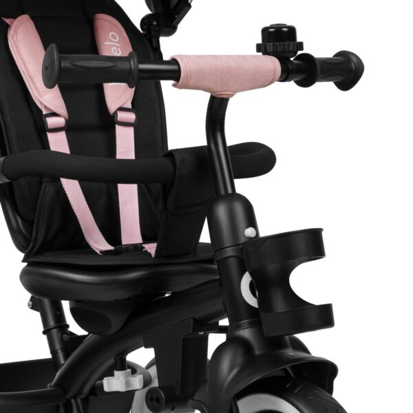 Autokreslini.lv | BERRY stumjams trīsritenis bērniem krāsa PINK ROSE bilde #5