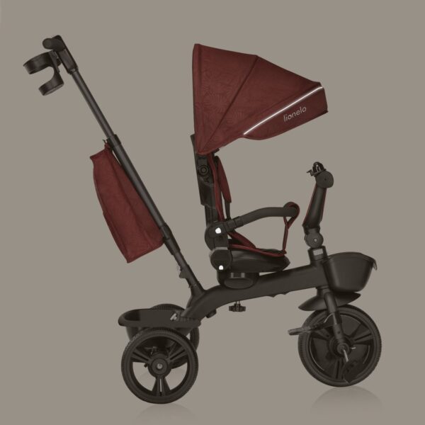 Autokreslini.lv | KORI stumjamais trīsritenis bērniem krāsa RED BURGUNDY bilde #15