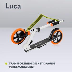 Lionelo LUCA skrejritenis krāsa WHITE ORANGE