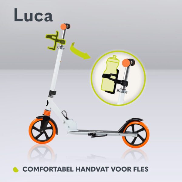 Autokreslini.lv | LUCA skrejritenis krāsa WHITE ORANGE bilde #11