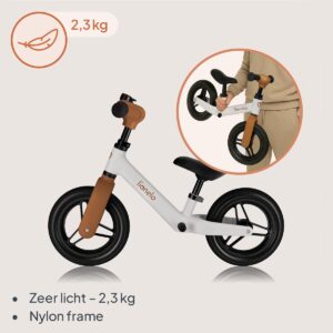 Lionelo TONI līdzsvara velosipēds krāsa BEIGE SAND