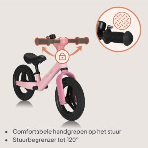 Lionelo TONI līdzsvara velosipēds krāsa PINK ROSE