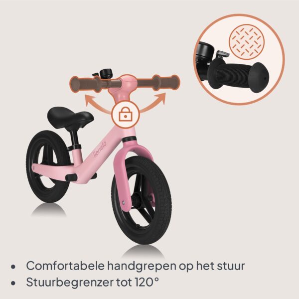 Autokreslini.lv | TONI līdzsvara velosipēds krāsa PINK ROSE bilde #15