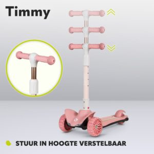 Lionelo TIMMY skrejritenis krāsa PINK ROSE