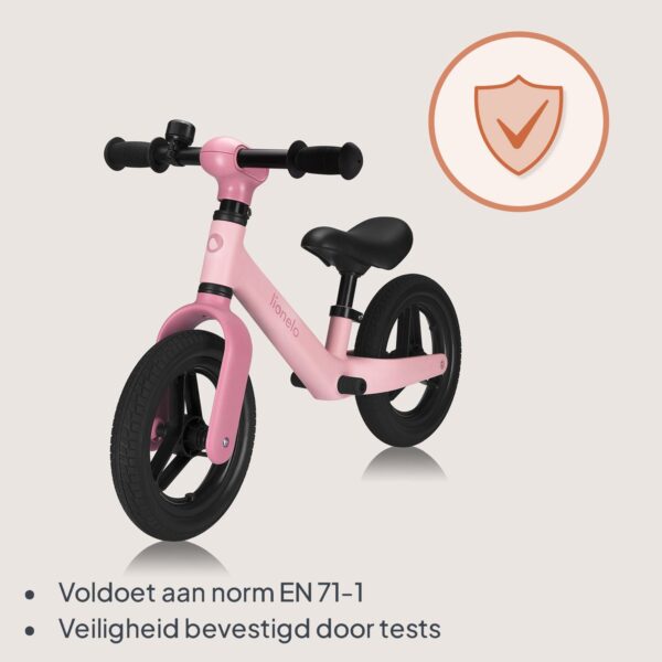 Autokreslini.lv | TONI līdzsvara velosipēds krāsa PINK ROSE bilde #17