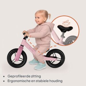 Lionelo TONI līdzsvara velosipēds krāsa PINK ROSE
