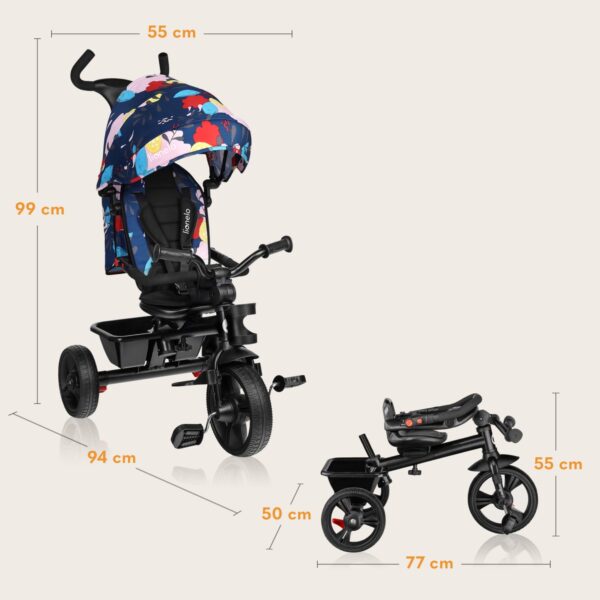 Autokreslini.lv | HAARI trīsritenis krāsa BLUE NAVY bilde #27