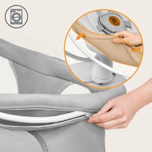 Lionelo BELLA SET mazuļu šūpuļkrēsliņa komplekts krāsa GREY CONCRETE