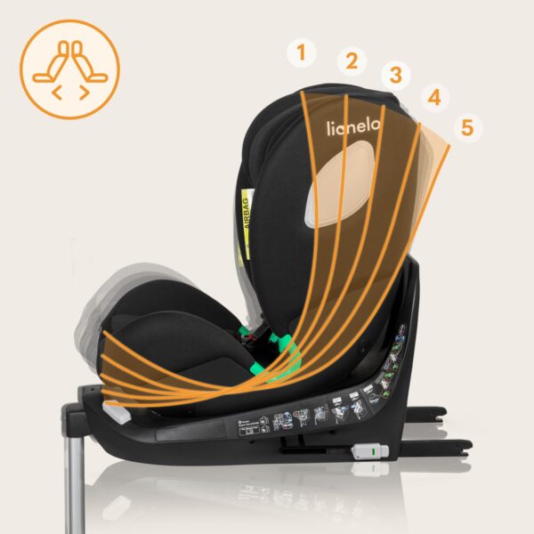 Autokreslini.lv | Braam I-Size autokrēsliņš 40-150cm krāsa Carbon Black bilde #17