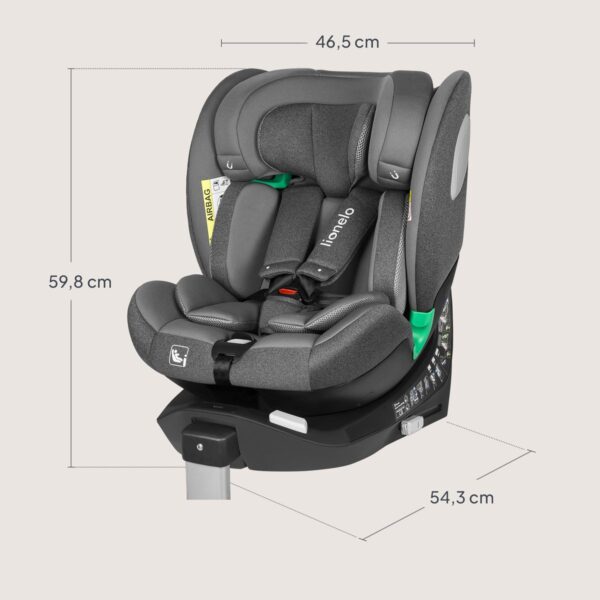 Autokreslini.lv | Braam I-Size autokrēsliņš 40-150cm krāsa Grey Stone bilde #19