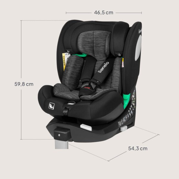 Autokreslini.lv | Braam I-Size autokrēsliņš 40-150cm krāsa Carbon Black bilde #23