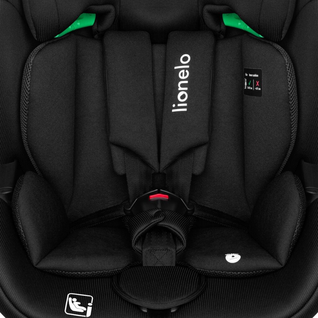 Lionelo Lavender I-Size autokrēsliņš bērniem 76-150cm krāsa Black Carbon