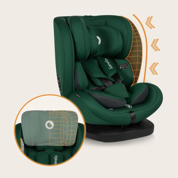 Autokreslini.lv | Bastiaan I-Size autokrēsliņš bērniem 40-150cm krāsa Green Forest bilde #23