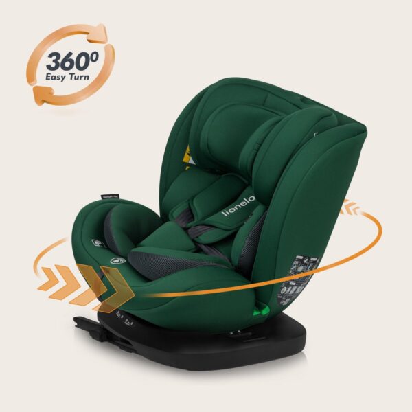 Autokreslini.lv | Bastiaan I-Size autokrēsliņš bērniem 40-150cm krāsa Green Forest bilde #21