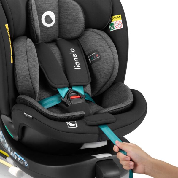Autokreslini.lv | Navy I-Size autokrēsliņš 40-150cm krāsa Black Turquoise bilde #9