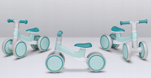 Autokreslini.lv | VILLY līdzsvara velosipēds krāsa GREEN TURQUOISE bilde #9