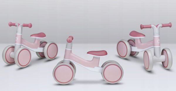 Autokreslini.lv | VILLY līdzsvara velosipēds krāsa PINK ROSE bilde #5